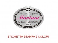Etichette adesive per pasticcerie, bar, panetterie e gelaterie (mm 36x28)  (cod.20/I )